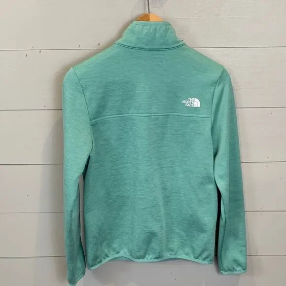 The North Face Teal Zip-Up Jacket womans size small - Picture 9 of 11
